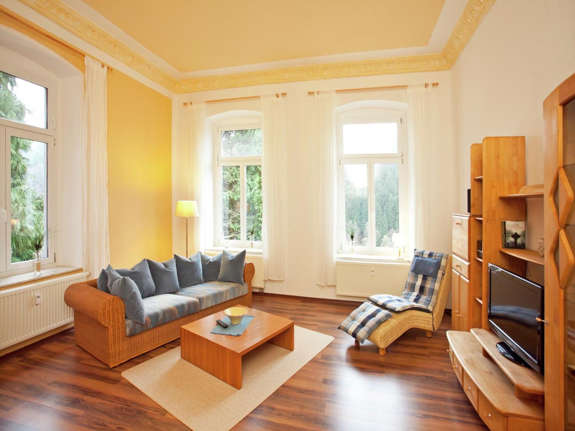 Alluring Villa In Grunhainichen Borstendorf With Garden Leubsdorf Kültér fotó